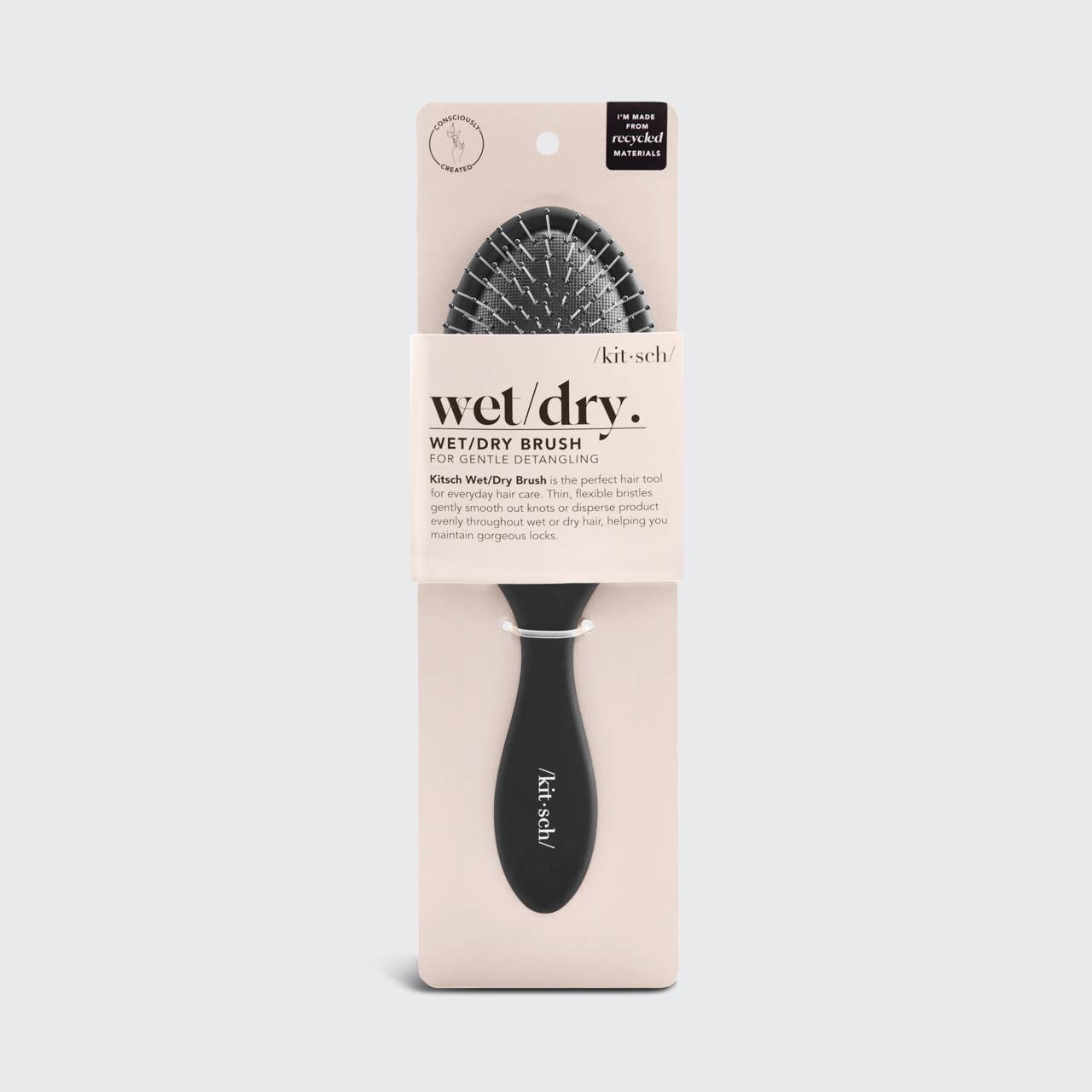 Kitsch Wet/Dry Brush in Recycled Plastic