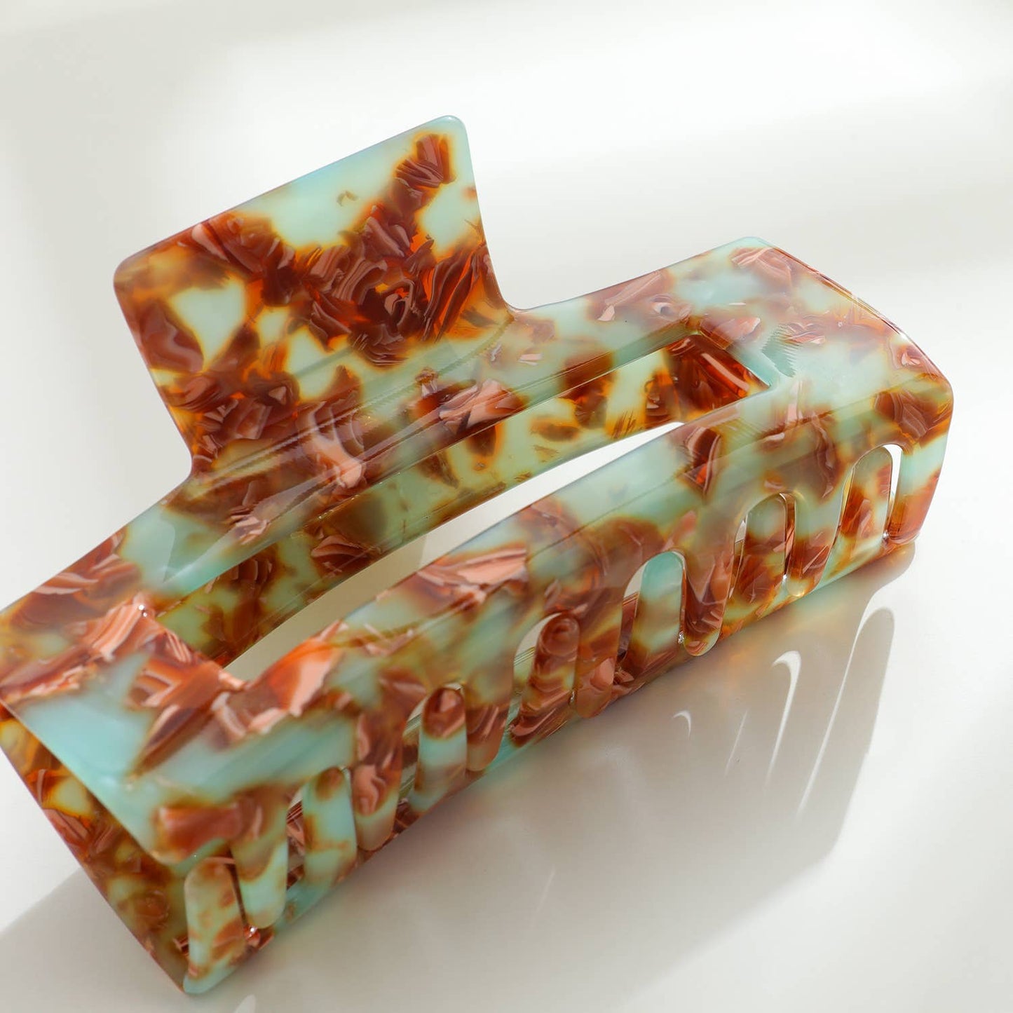 Sage | Large Rectangle Claw Clip