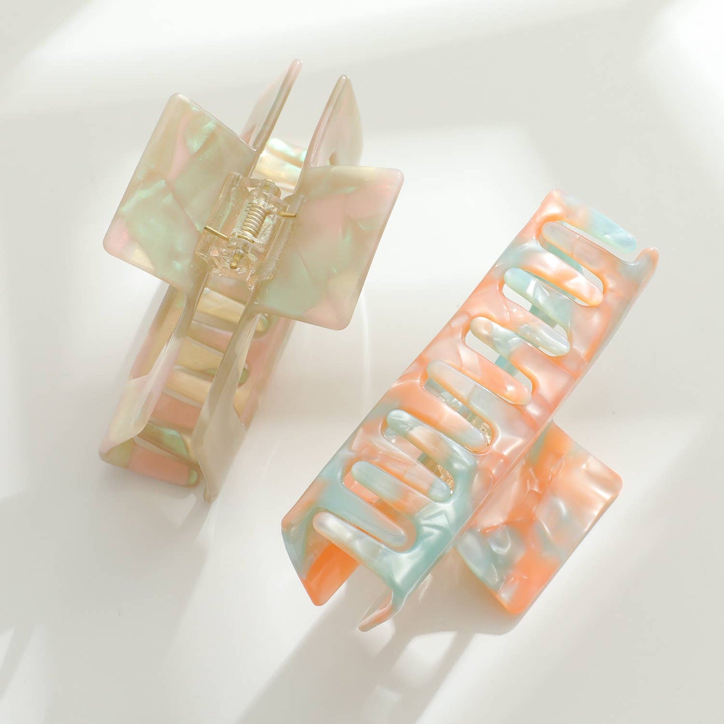 Sage | Large Rectangle Claw Clip