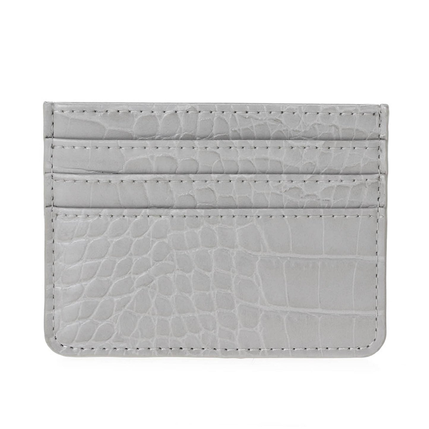 Crocodile Skin Slim Cardholder/Wallet