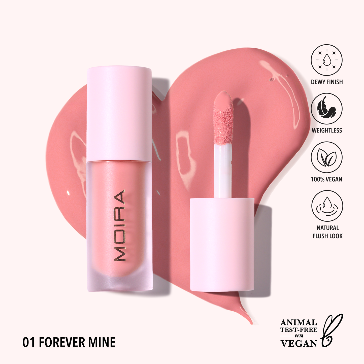 Love Steady Liquid Blush (001, Forever Mine)