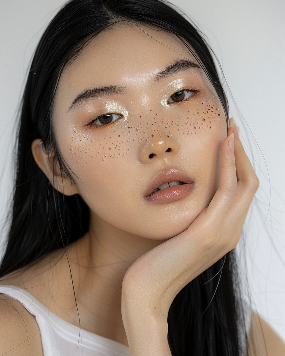 Fazit Rose Gold Stardust Speckles Makeup Patches