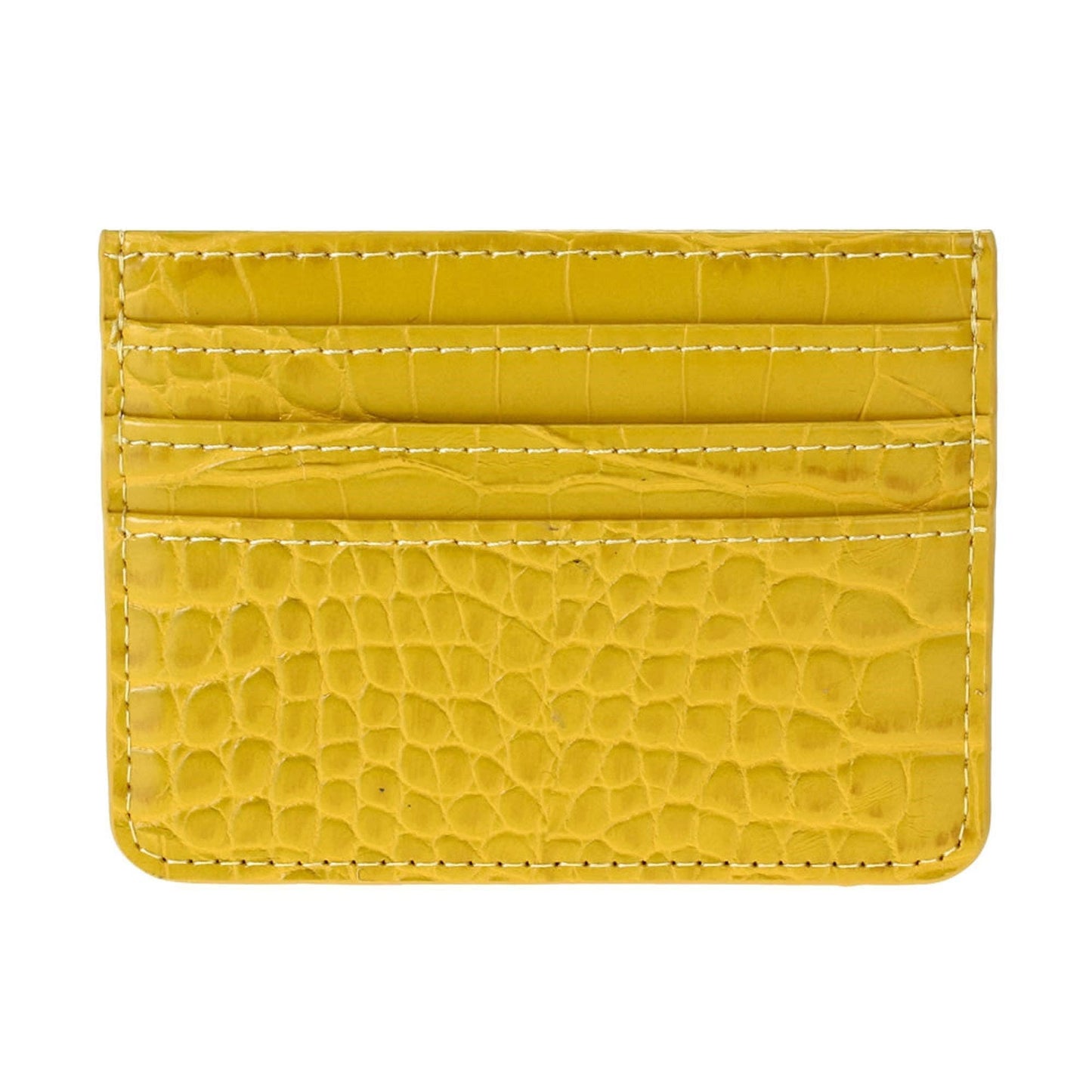 Crocodile Skin Slim Cardholder/Wallet