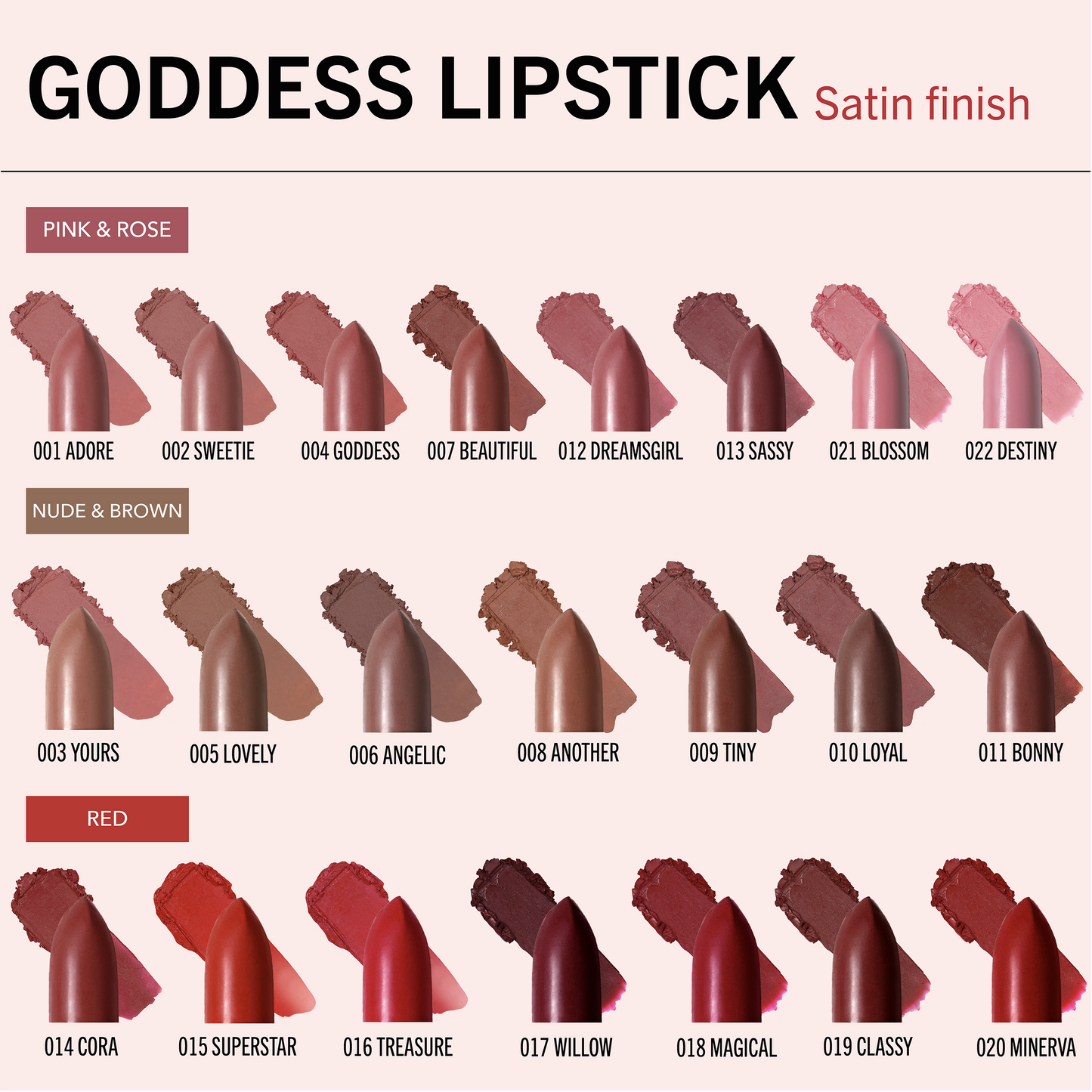 Lip Goddess Lipstick (018, Magical)