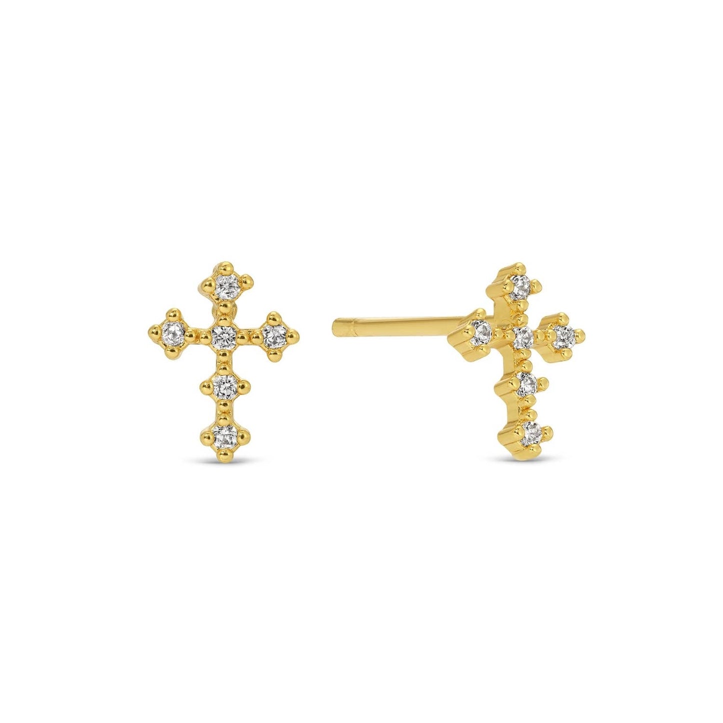 Multi Cross Velvet Set/3 Stud Gift Set