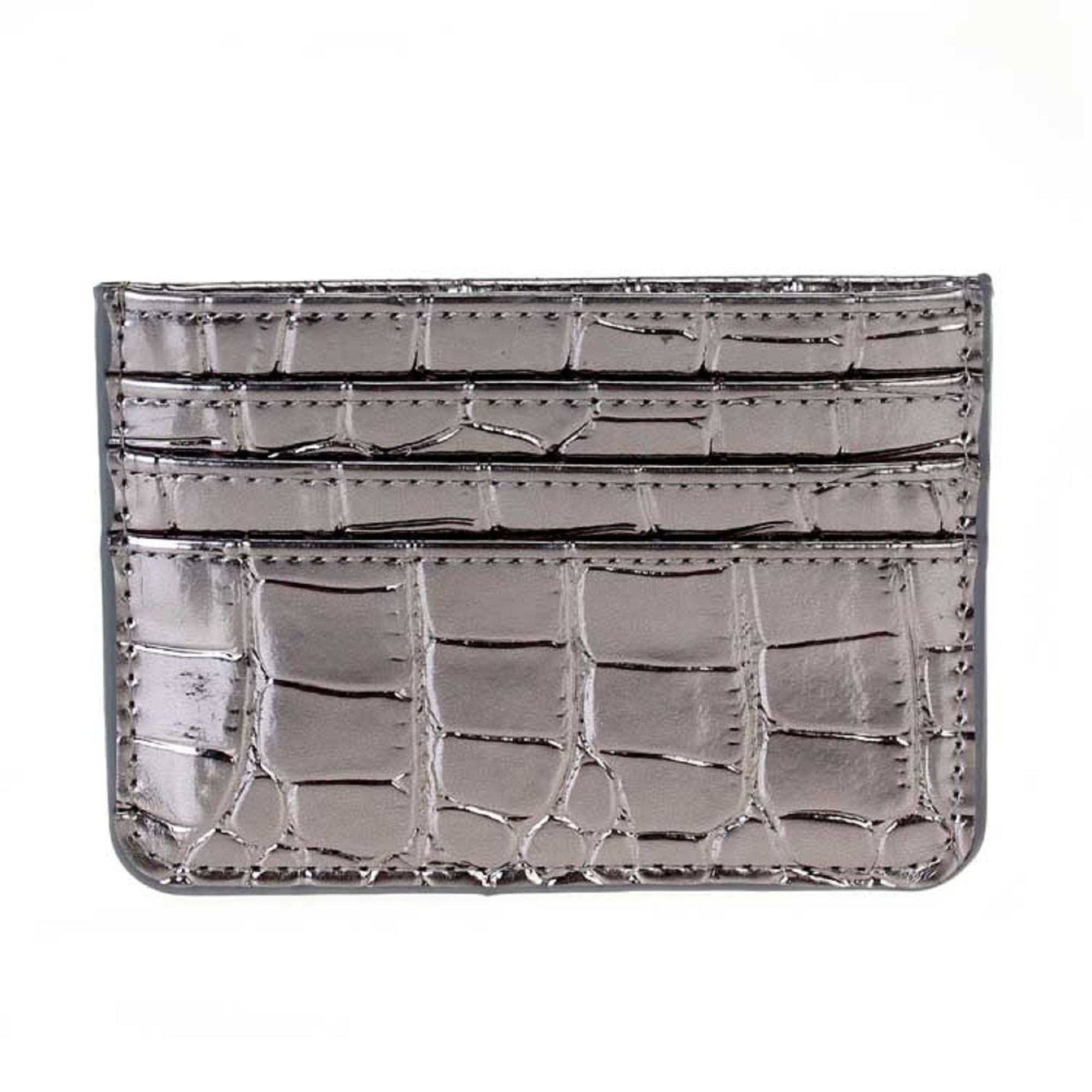Crocodile Skin Slim Cardholder/Wallet