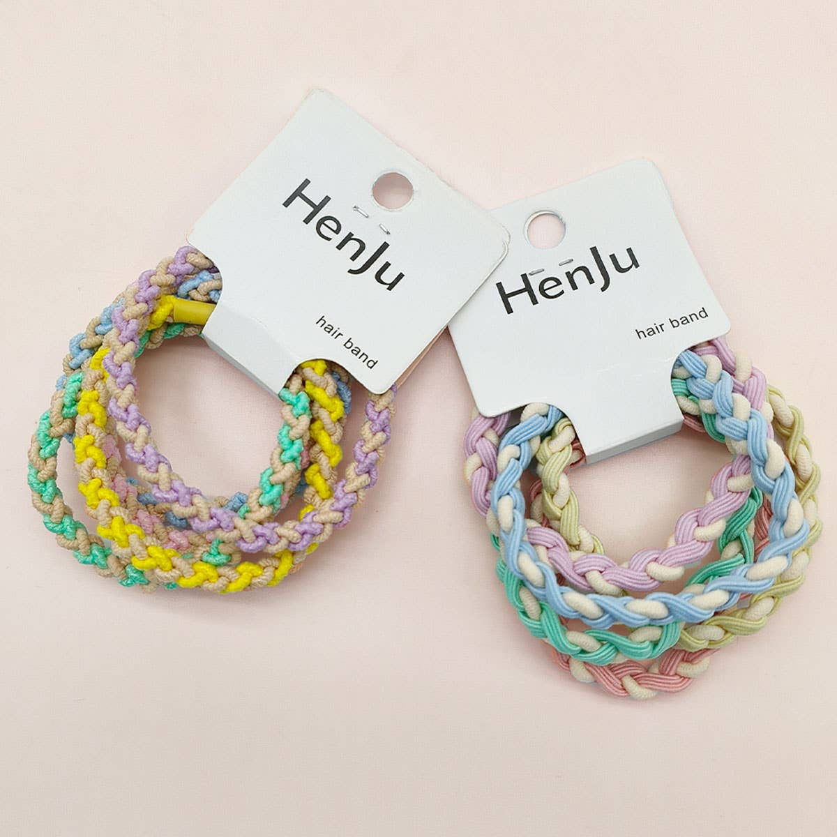 Candy Color Twisted Hair Ties