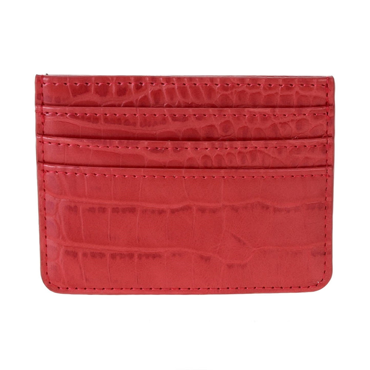 Crocodile Skin Slim Cardholder/Wallet
