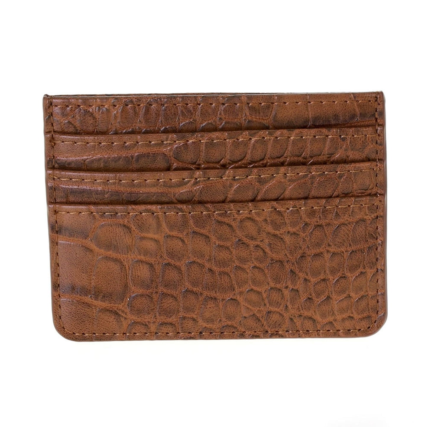 Crocodile Skin Slim Cardholder/Wallet