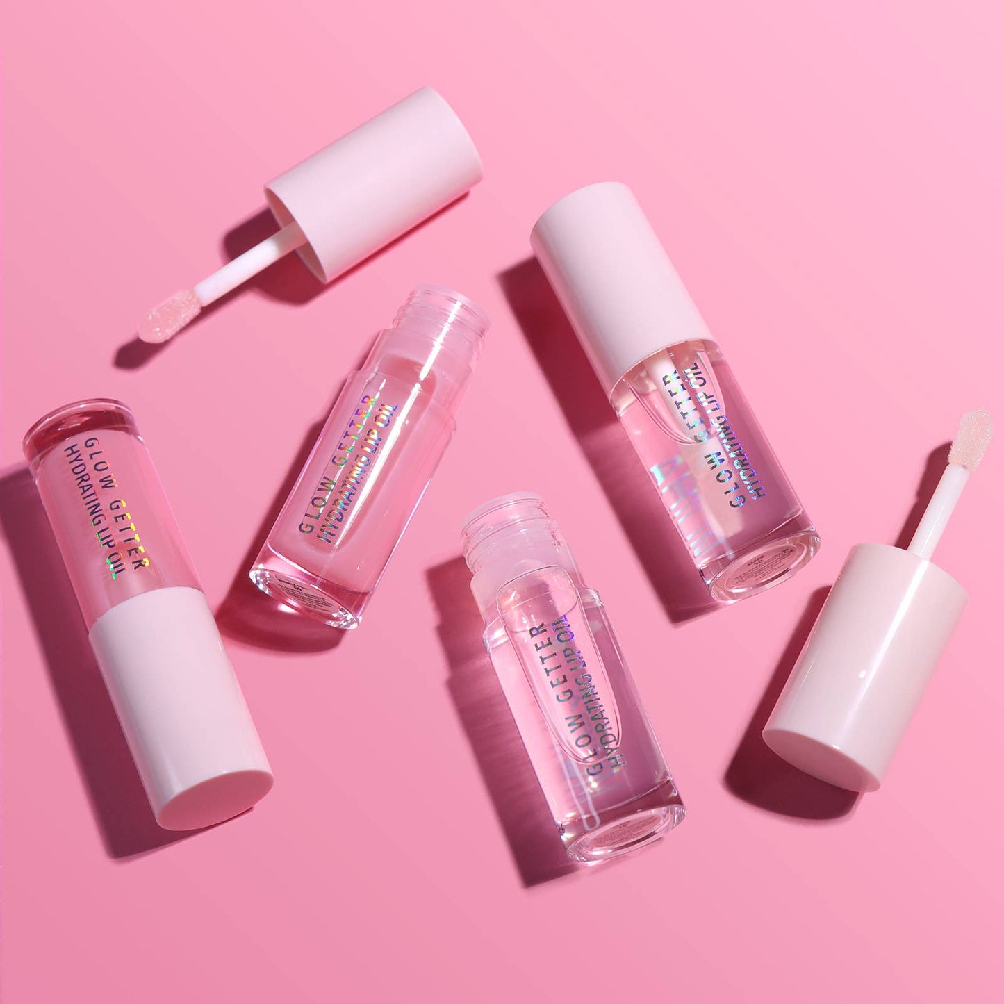 Glow Getter Hydrating Lip Oil, BUBBLE PINK