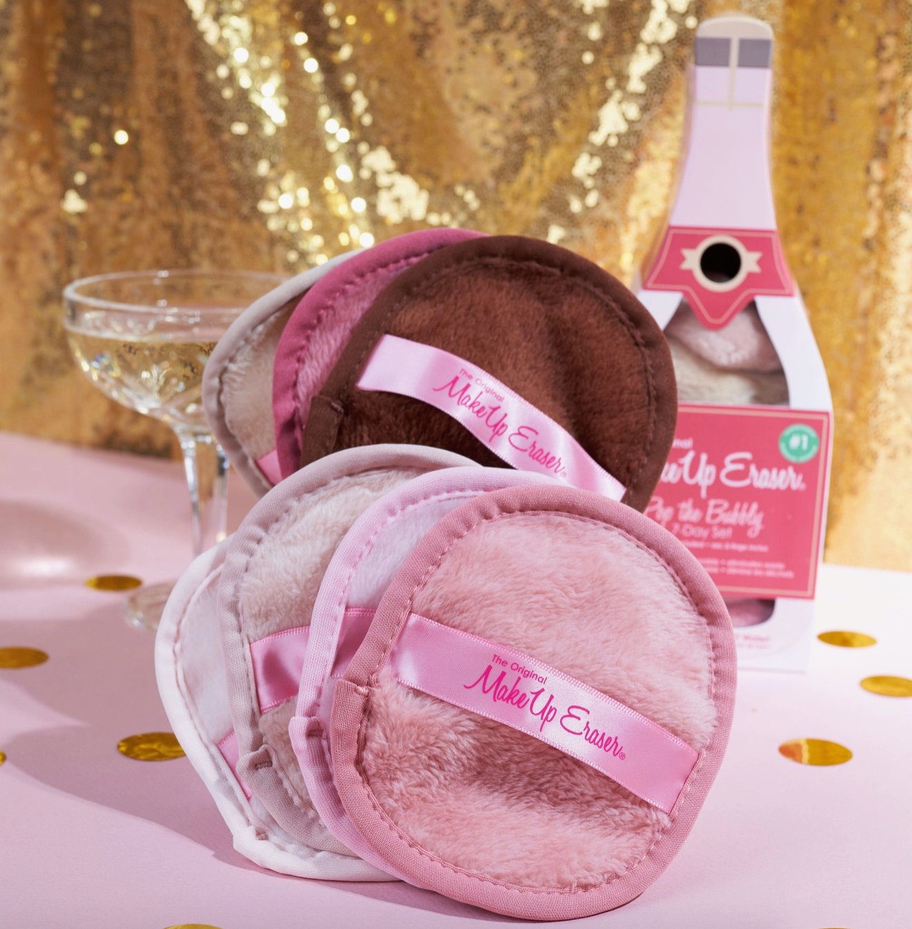 Pop the Bubbly Makeup Eraser 7-Day Set