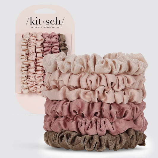 Kitsch Satin Scrunchies