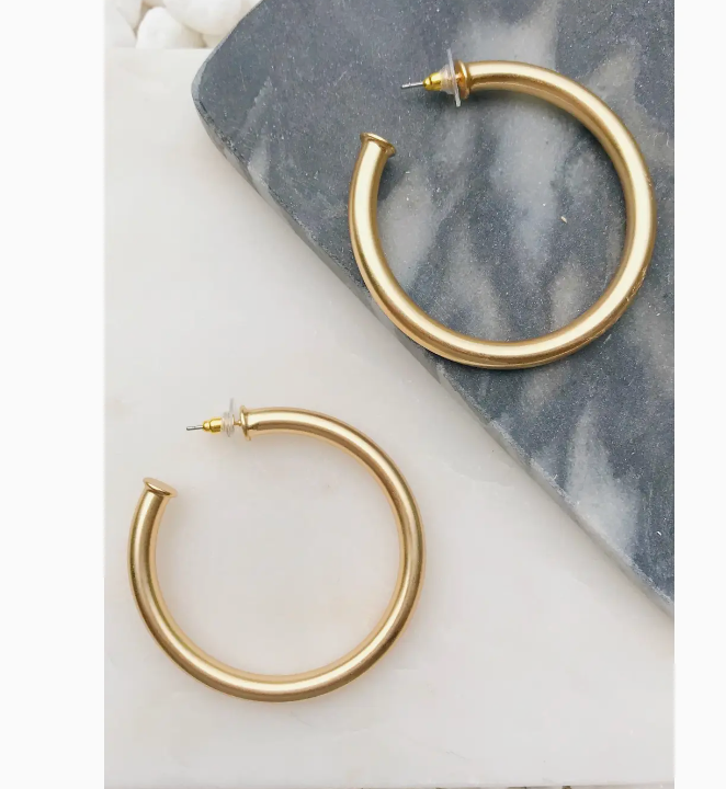 Upper Class Taste Hoop Earrings