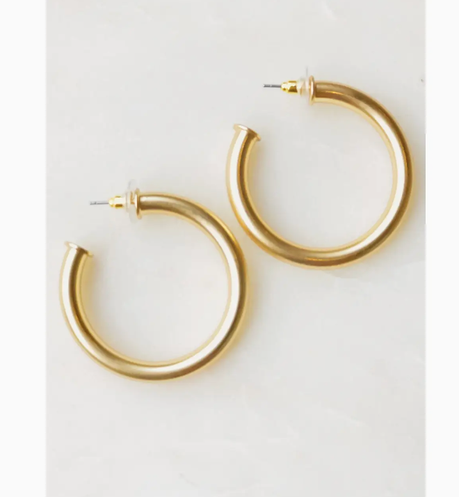 Upper Class Taste Hoop Earrings