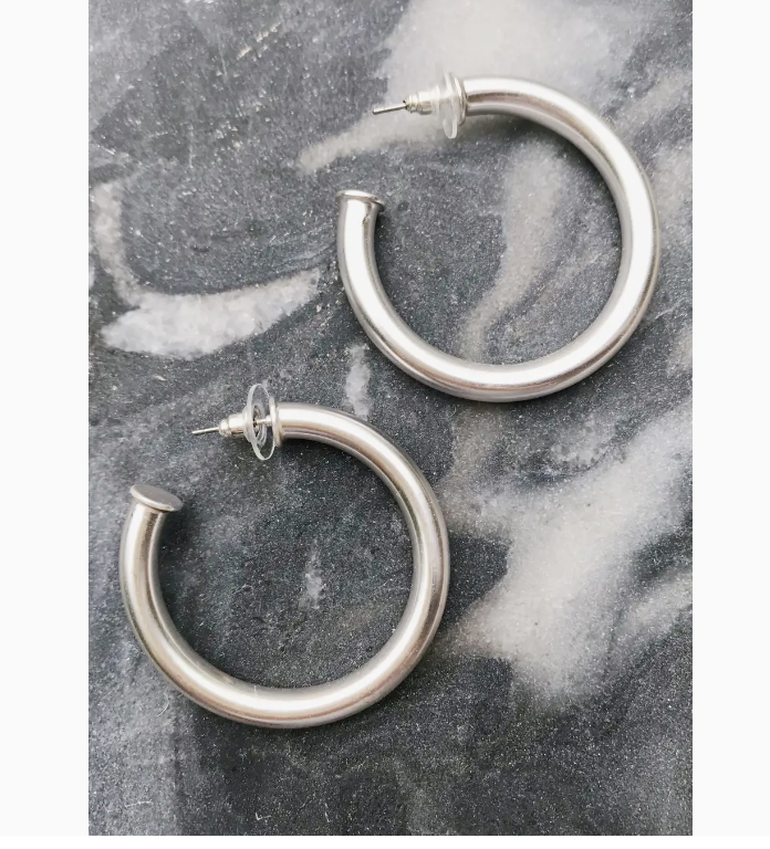 Upper Class Taste Hoop Earrings