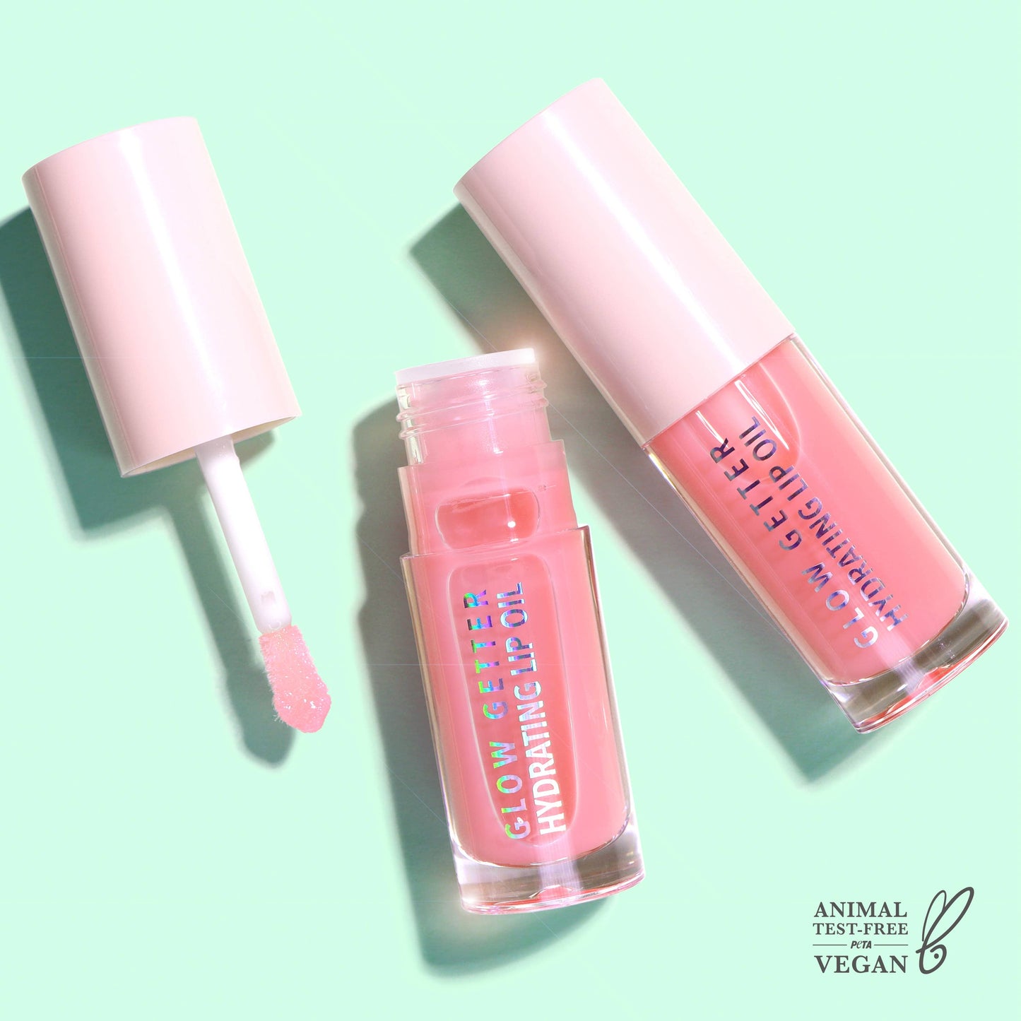 Glow Getter Hydrating Lip Oil, BUBBLE PINK