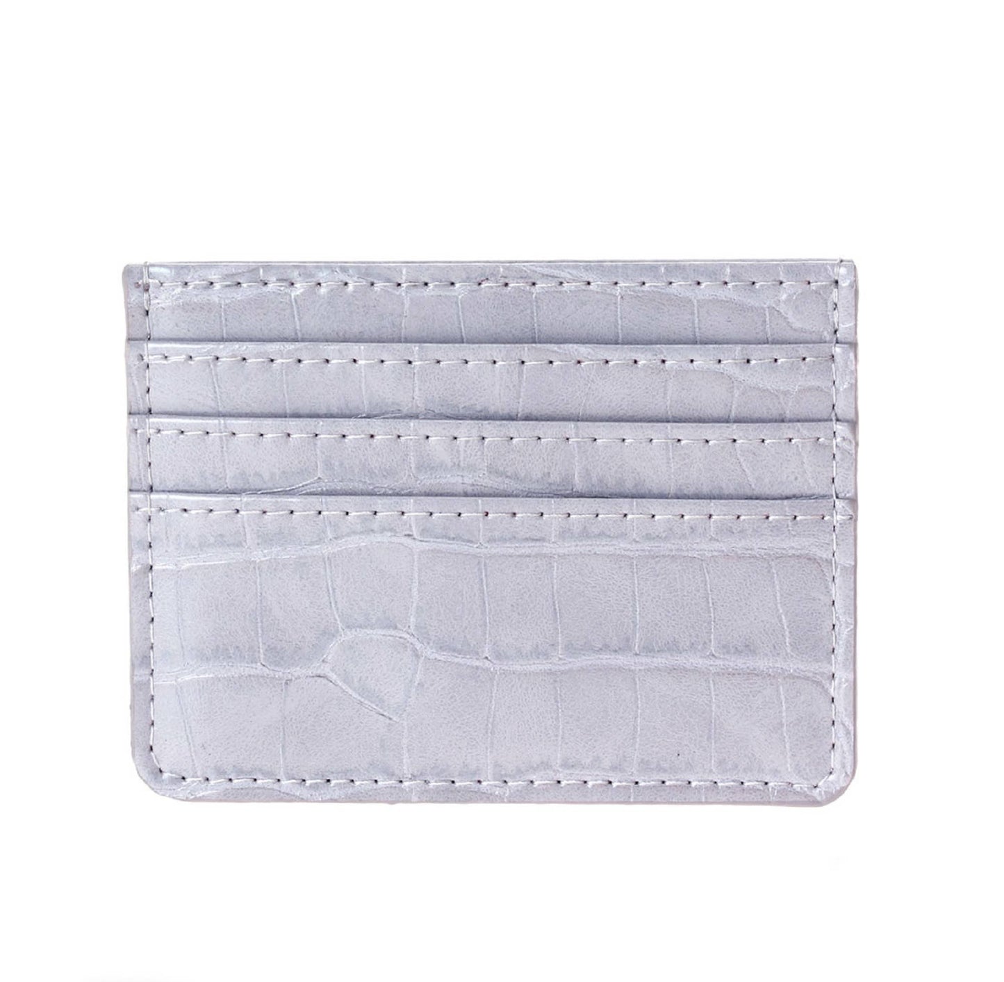 Crocodile Skin Slim Cardholder/Wallet