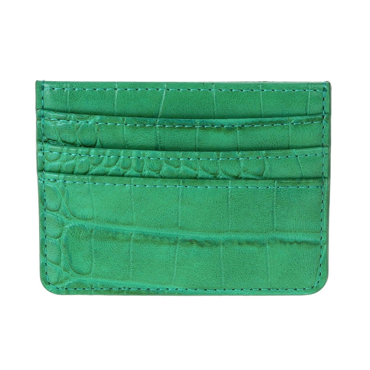 Crocodile Skin Slim Cardholder/Wallet