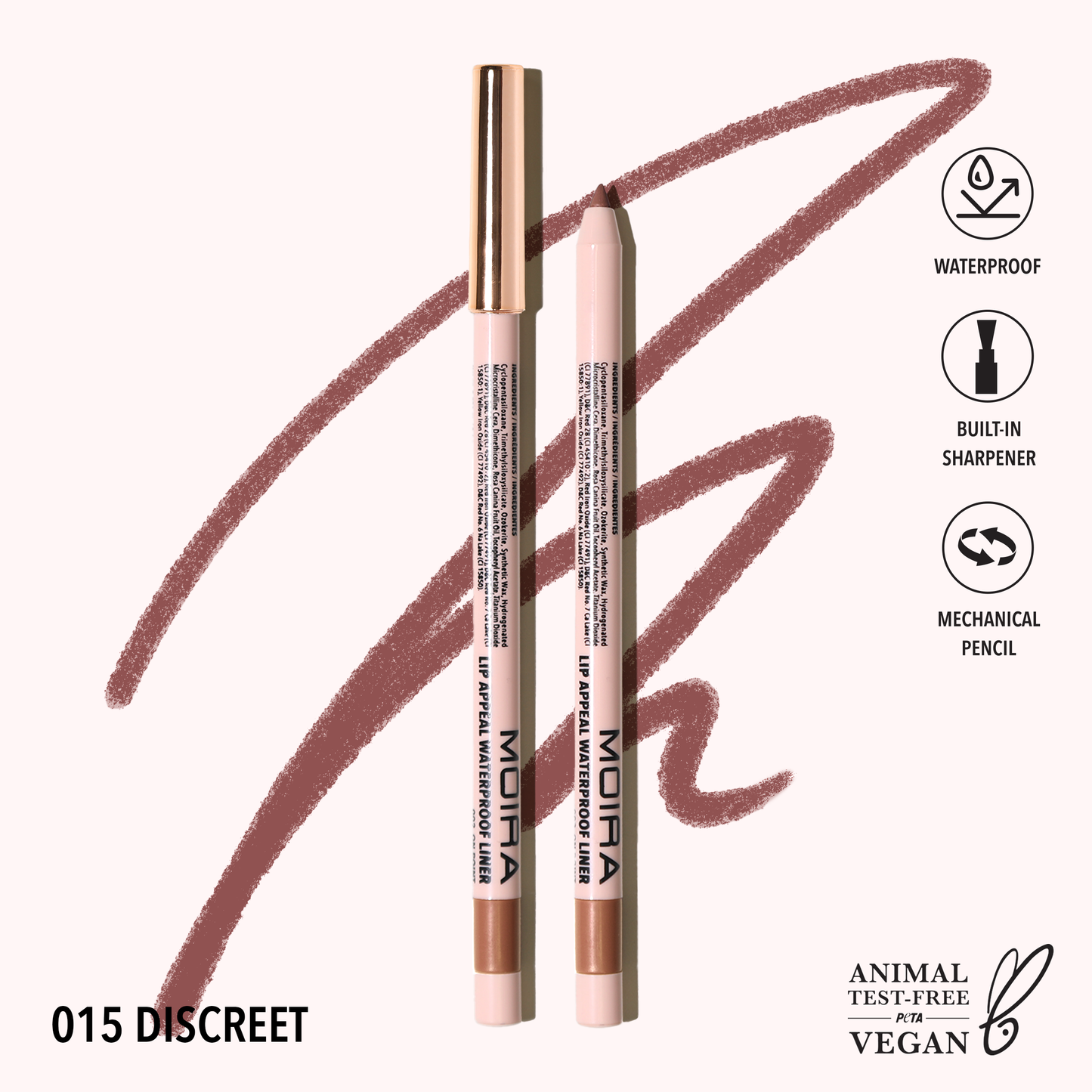 Lip Appeal Waterproof Liner, Discreet