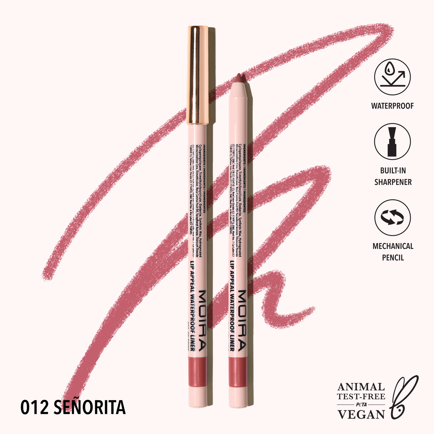 Lip Appeal Waterproof Liner , Señorita