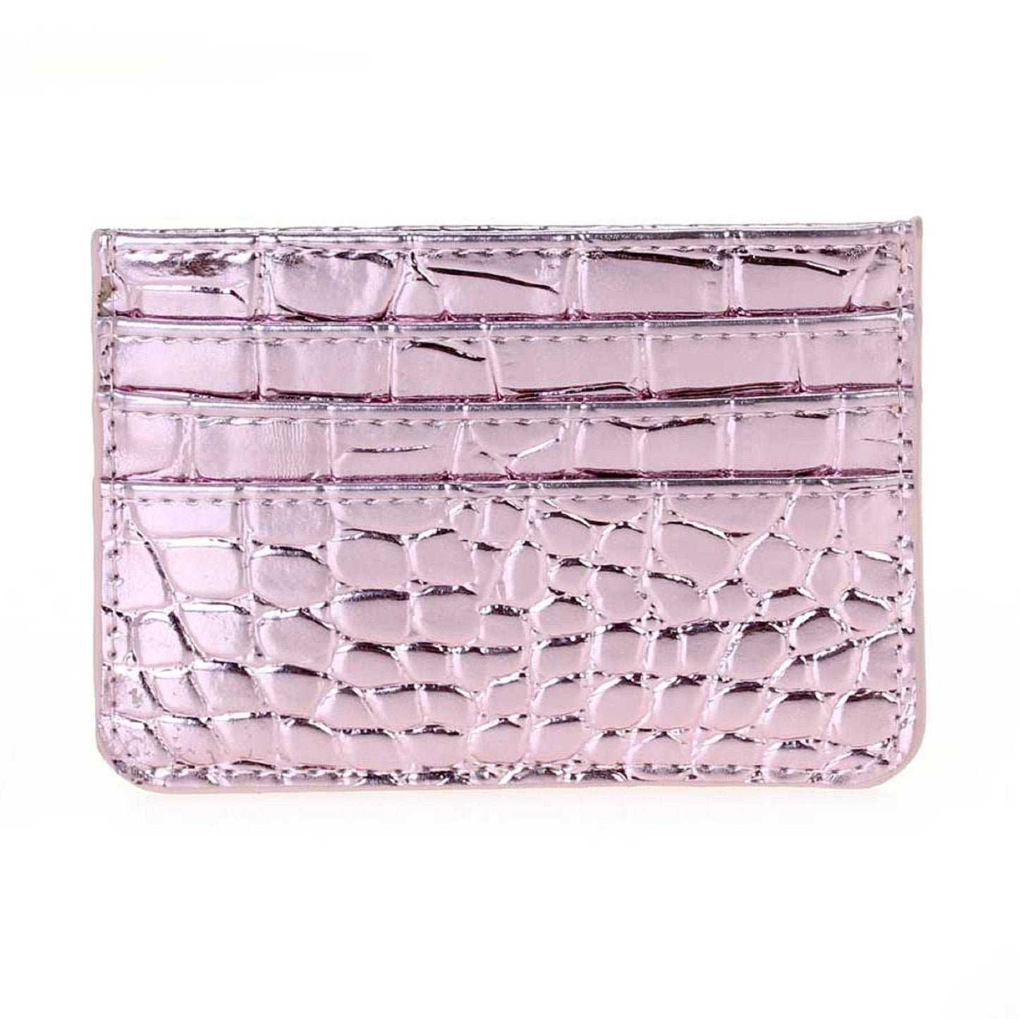 Crocodile Skin Slim Cardholder/Wallet